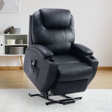 Relaxačné TV kreslo Bella | čierna