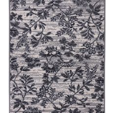 Alfa Carpets  Kusový koberec Flowers grey - 80x150 cm