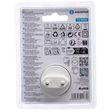 Aigostar - LED Nočné svetlo so senzorom LED/0,5W/230V 6500K