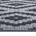 NORTHRUGS - Hanse Home koberce Kusový koberec Twin-Wendeteppiche 105461 Night Silver – na von aj na doma - 200x290 cm