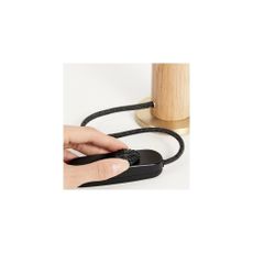 Stmievateľná stolová lampa v prírodnej farbe (výška 28 cm) Knuckle – tala