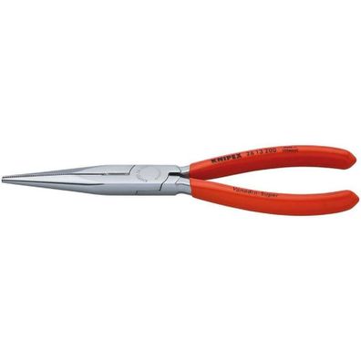 Polkruhové kliešte s čepeľami (so zobákom) 200 mm KNIPEX 26 13 200. Pochrómované, plastové puzdrá.