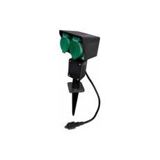 Vonkajší zásuvkový stĺpik EASY CONNECT 2Z 3600W/230V IP44 zelená