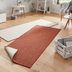 NORTHRUGS - Hanse Home koberce Behúň Twin-Wendeteppiche 103098 terra cream – na von aj na doma - 80x250 cm