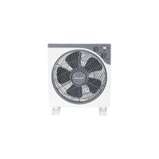 Podlahový ventilátor 45W/230V pr. 37 cm bielo-sivý