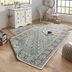 NORTHRUGS - Hanse Home koberce Kusový koberec Twin-Wendeteppiche 103115 grün creme – na von aj na doma - 80x150 cm