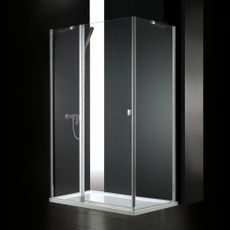 Aquatek - GLASS R23 obdĺžnikový sprchový kút 120 x 80, sklo frost