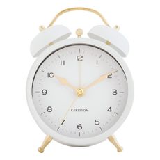 Budík ø 10 cm Classic Twin Bell – Karlsson