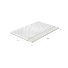 NABBI P30 160 obojstranný penový matrac (topper) PUR pena / látka