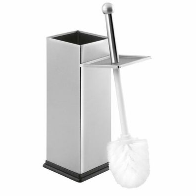 AQUALINE GA1210 Simple line WC štetka hranatá,brúsená nehrdzavejúca oceľ