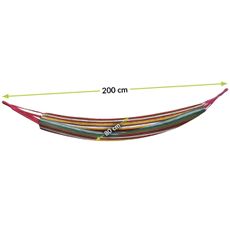 NABBI HMK hojdacia sieť 200x80 cm farebné pásy
