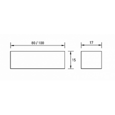Radius design cologne Kvetináč RADIUS DESIGN (BLUMENKASTEN 100 edelstahl 519C) nerez