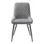 Sivá jedálenská stolička Milton – Unique Furniture
