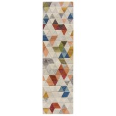 Flair Rugs koberce Behúň Moda Amari Natural/Multi - 60x230 cm