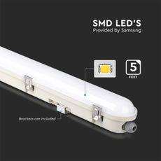 LED Technické žiarivkové svietidlo EMERGENCY LED/48W/230V 6500K 150cm IP65