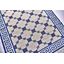 Diamond Carpets India , Ručne viazaný kusový koberec Geo DESP P82 Silver Blue, 140x200, modrá, chodba / predsieň