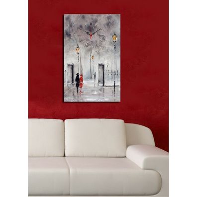 Nástenné hodiny Abstract YYCS-1, 45 x 70 cm