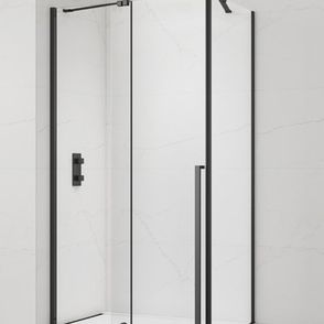 Sprchový kút obdélník 140x80 cm SAT Walk-In Xmotion SATBWIXM140STE80C