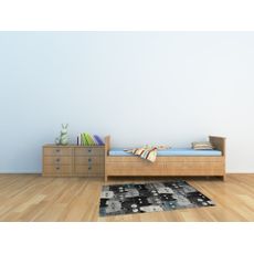 Vopi , Detský koberec Kiddo A1079 blue, 120x170, modrá, detská izba