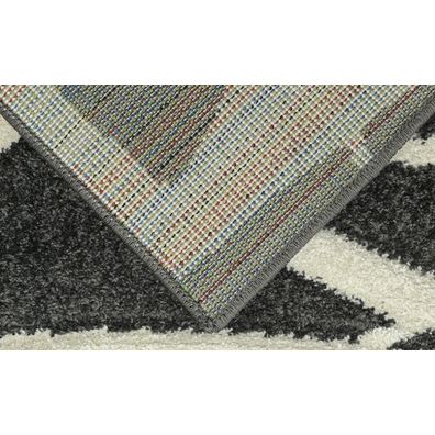 Oriental Weavers , Kusový koberec Portland 57/RT4E, 80x140, šedá, chodba / predsieň