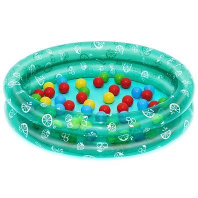 Bestway 51141A Nafukovací bazén s loptičkami (50ks), priemer 91 cm