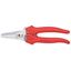 Kombinované nožnice 190 mm KNIPEX 95 05 190 - chrómované, viaczložkové puzdrá