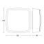 STEINEL 057916 - Vonkajší senzor pohybu TRUE PRESENCE COM1 IP54