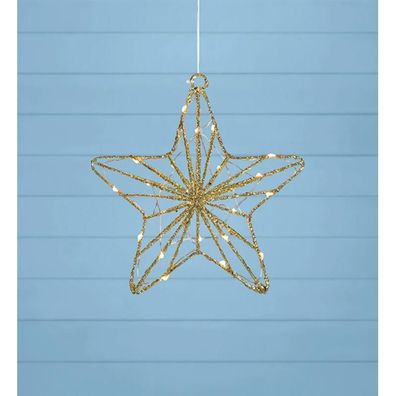 Markslöjd 703903 - LED Vianočná dekorácia ELISE LED/0,6W/230V zlatá