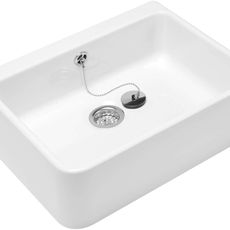 Villeroy & Boch O.novo - Keramický drez na dosku, 50x41 cm, alpská biela 63210001