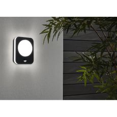 Eglo 99584 - LED Vonkajšie nástenné svietidlo so senzorom MADRIZ LED/9W/230V IP44