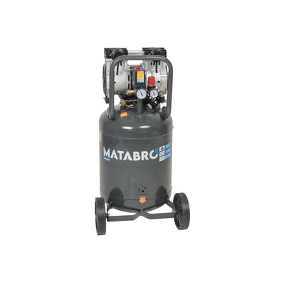 AKCIOVÁ SET SETMB-K207, Bezolejový vertikálny kompresor 50l, 230V, 2 piesty, s príslušenstvom | 2000W | 10 BAR | Matabro