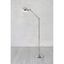 Stojacia lampa v striebornej farbe (výška 143 cm) Portland - Markslöjd
