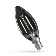 Spectrum LED LED dekoratívna žiarovka SVIEČKA 2,5W E14 COG MODERNSHINE neutrálna biela