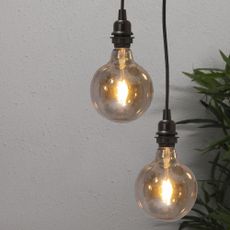 Teplá LED/filamentová žiarovka E27, 1 W Vintage Gold – Star Trading