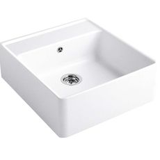 Villeroy & Boch Drezy - Keramický drez 63x60 cm, CeramicPlus, alpská biela 632061R1