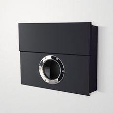 Radius design cologne Schránka na listy RADIUS DESIGN (LETTERMANN XXL schwarz 550F) čierna