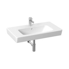 Jika Lyra plus - Umývadlo 80x45 cm, s prepadom, otvor na batériu, biela H8103860001041
