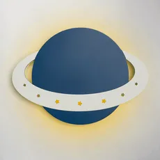 LED nástenné svietidlo Saturn modrá