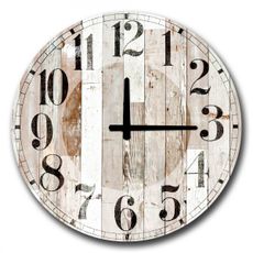 Hanah Home Nástenné hodiny Vintage 50 cm viacfarebné