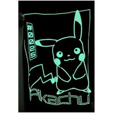Bavlnené posteľné obliečky Pokémon Pikachu - so svietiacim efektom - 100% bavlna - 70 x 90 cm + 140 x 200 cm
