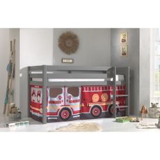 Detský záves k posteli 4 ks 195x75 cm Fire Truck – Vipack