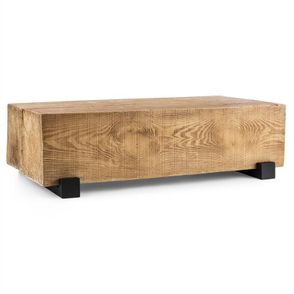 Blumfeldt Blockhouse Lounge, záhradný stôl, hranol, Timber-Table, 120 x 30 x 60 cm