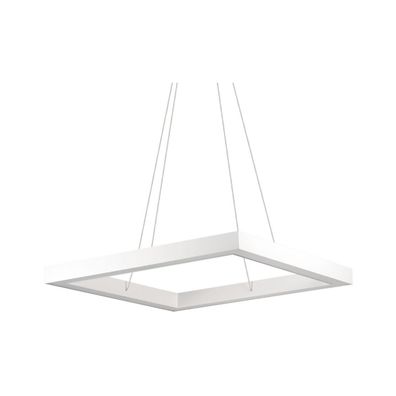 Ideal Lux - LED Luster na lanku ORACLE LED/39W/230V 3000K 60x60 cm biela