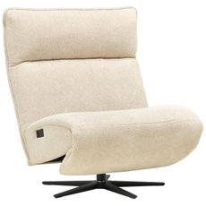 Chilliano RELAXAČNÉ KRESLO, textil, krémová