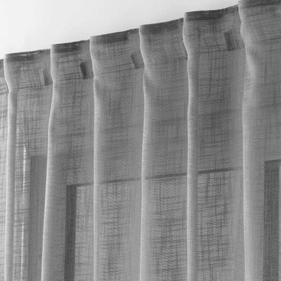Sivá záclona 140x240 cm Haltona – douceur d'intérieur