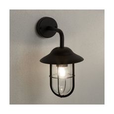 Searchlight 3291BK - Vonkajšie nástenné svietidlo TORONTO 1xE27/40W/230V IP44