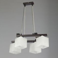 Jupiter 1099 - PO 4 p - Závesný luster POLA 4xE27/60W/230V wenge