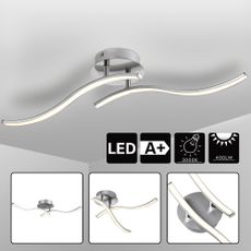 Dizajnové stropné svietidlo LED Ny Bolge | 55 x 12 x 9 cm