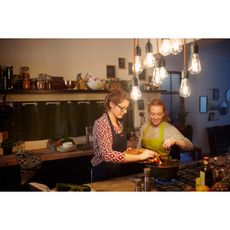 LED Žiarovka VINTAGE Philips ST64 E27/7W/230V 2700K