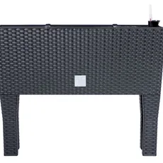 Prosperplast Truhlík RATAN CASE HIGH antracit, varianta 60 cm
